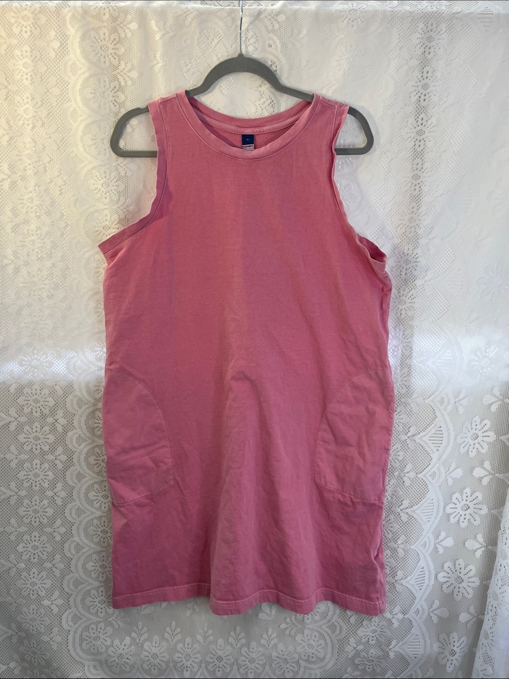😻5for$15😻 Pink Cotton Shift Dress XL